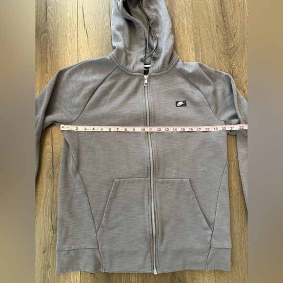 Nike Full Zip Hoodie Gray Size Medium - Picture 7 of 13